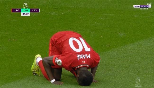 هدف ساديو ماني الاول في مرمي كريستال بالاس بالدوري الانجليزي