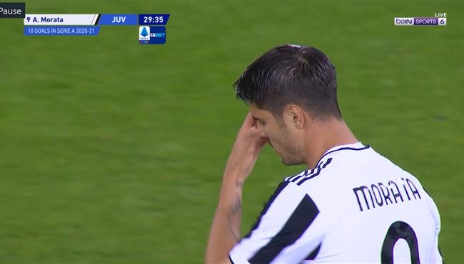 هدف موراتا الاول في مرمي بولونيا بالدوري الايطالي