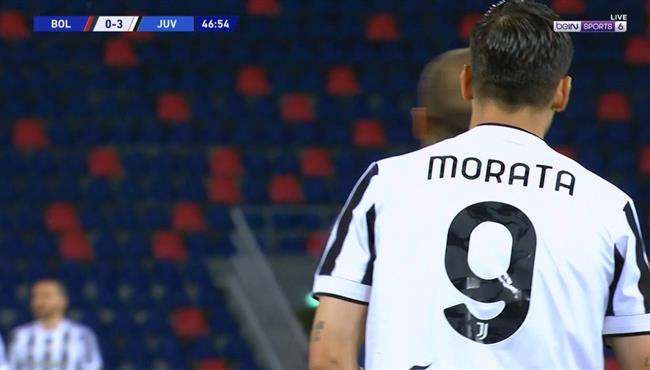 هدف موراتا الثاني في مرمي بولونيا بالدوري الايطالي