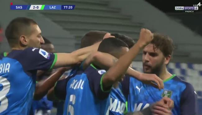 اهداف مباراة ساسولو ولاتسيو 2 0 الدوري الايطالي