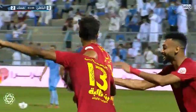 اهداف مباراة ضمك والباطن 2 0 الدوري السعودي
