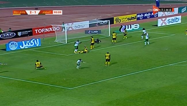 اهداف مباراة وادي دجلة والمصري 2 2 الدوري المصري
