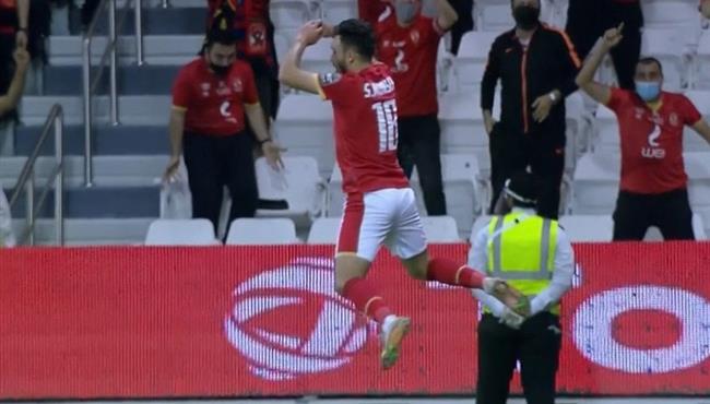 هدف صلاح محسن في مرمي نهضة بركان بالسوبر الافريقي