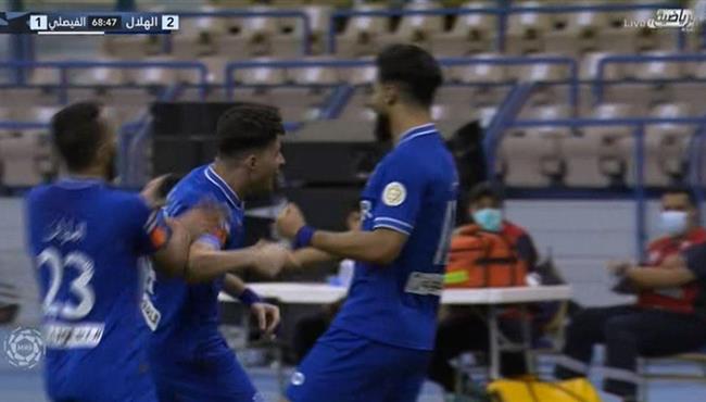 اهداف مباراة الهلال والفيصلي 3 2 الدوري السعودي