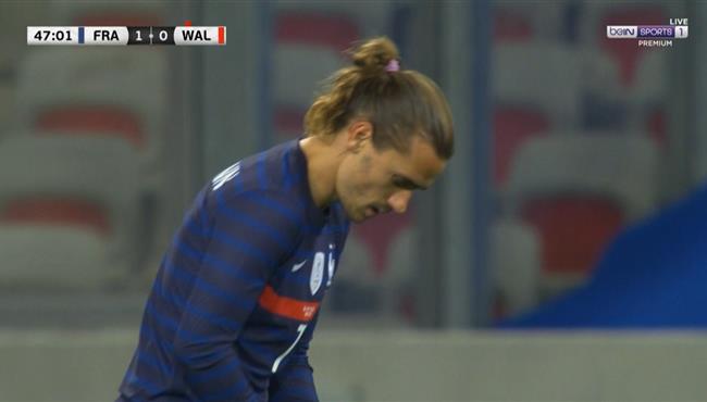 هدف جريزمان الرائع في مرمي ويلز مباراة وديه