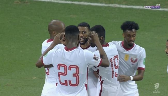 هدف فوز قطر علي الهند 1 0 تصفيات كأس العالم