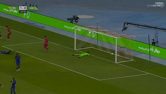 هدف فلسطين الثاني في مرمي سنغافورة بتصفيات كاس العالم