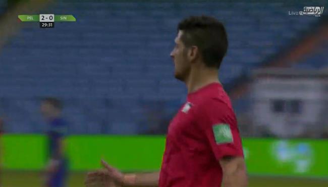 هدف فلسطين الثالث في مرمي سنغافورة بتصفيات كاس العالم