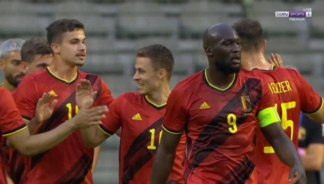 اهداف مباراة بلجيكا واليونان 1 1 مباراة الودية