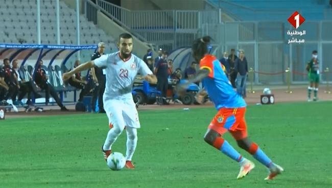 هدف نعيم السليتي الرائع في مباراة تونس والكونغو