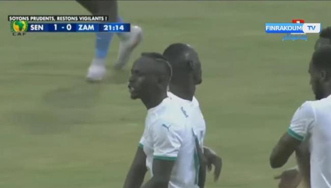 اهداف مباراة السنغال وزامبيا 3 1 مباراة ودية