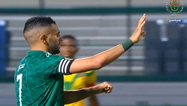 هدف رياض محرز في مرمي مالي مباراة ودية