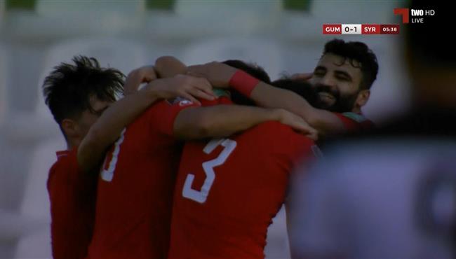 اهداف مباراة سوريا وغوام 3 0 تصفيات اسيا لكاس العالم