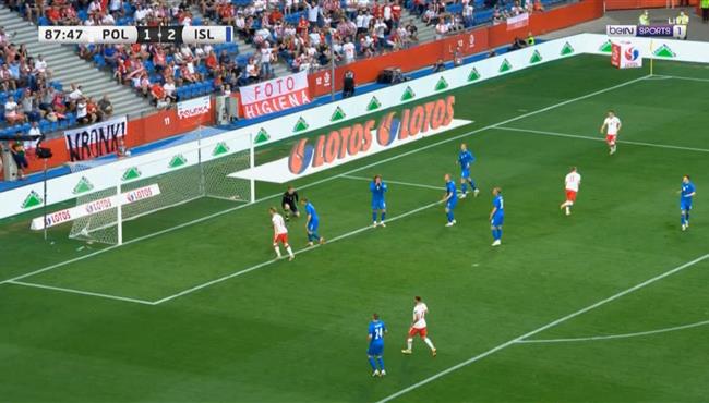 اهداف مباراة بولندا وايسلندا 2 2 مباراة ودية