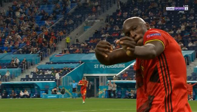 هدف لوكاكو الثاني في مرمي روسيا بكاس امم اوروبا