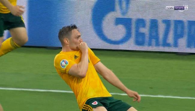 هدف ويلز الثاني في مرمي تركيا اسيست جاريث بيل