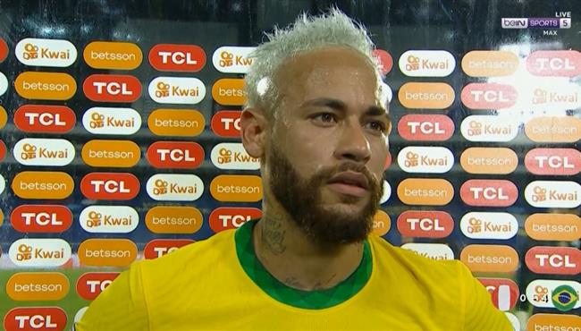 تصريحات نيمار بعد مباراة البرازيل وبيرو بكوبا امريكا