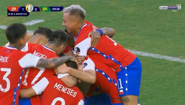 هدف فوز تشيلي علي بوليفيا 1 0 كوبا امريكا