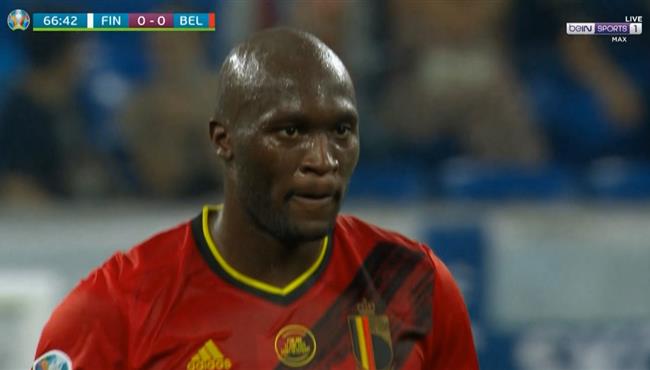 هدف لوكاكو الملغي في مرمي فنلندا بكاس امم اوروبا