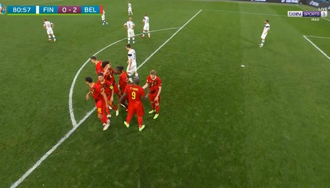اهداف مباراة بلجيكا وفنلندا 2 0 كاس امم اوروبا