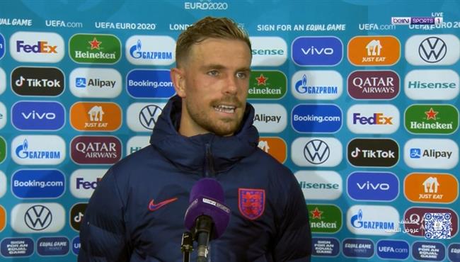 تصريحات جوردان هندرسون بعد مباراة إنجلترا والتشيك