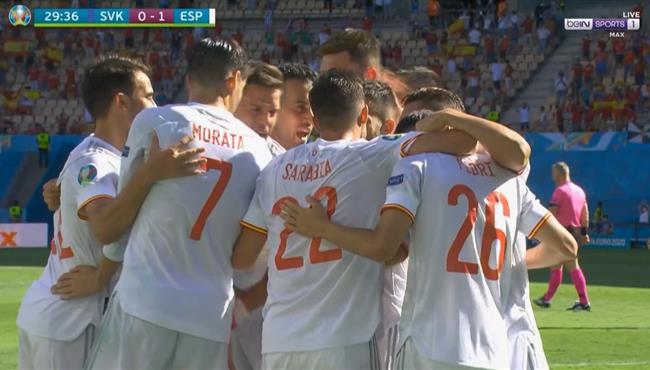 اهداف مباراة اسبانيا وسلوفاكيا 5 0 كأس امم اوروبا