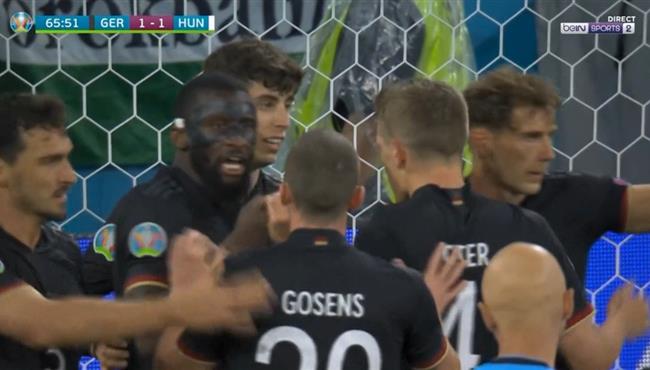 هدف تعادل المانيا مع المجر 1 1 كأس امم اوروبا