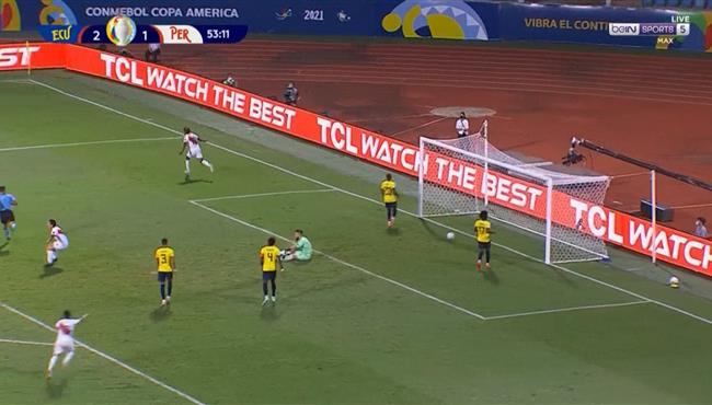 اهداف مباراة الاكوادور وبيرو 2 2 كوبا امريكا