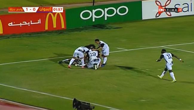 اهداف مباراة وادي دجلة واسوان 4 1 الدوري المصري