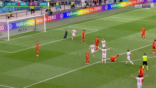 اهداف مباراة الدنمارك وويلز 4 0 كاس امم اوروبا