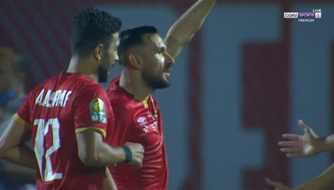 هدف الاهلي الاول في مرمي الترجي علي معلول