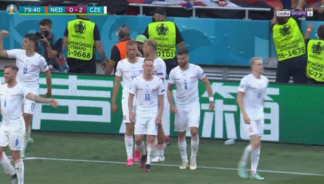 هدف التشيك الثاني في مرمي هولندا بكاس امم اوروبا