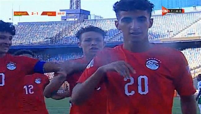 هدف تعادل مصر مع السعودية 2 2 كأس العرب تحت 20 سنة