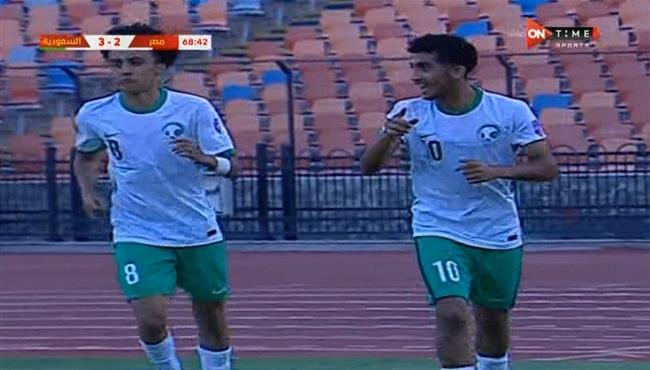 هدف السعودية الثالث في مرمي مصر 3 2 كاس العرب تحت 20 سنة