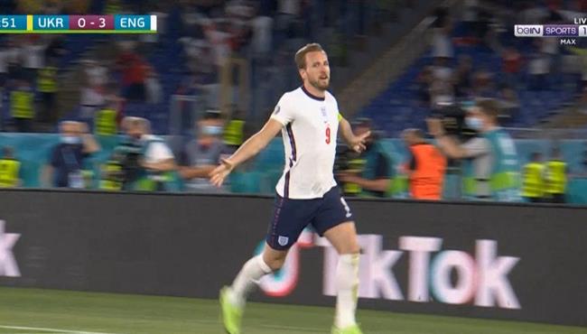 هدف هاري كين الثاني في مرمي اوكرانيا بكأس امم اوروبا