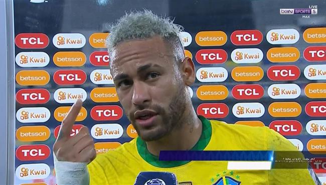 تصريحات نيمار بعد مباراة البرازيل وبيرو بكوبا أمريكا