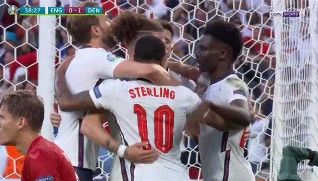 هدف تعادل انجلترا مع الدنمارك 1 1 كاس امم اوروبا