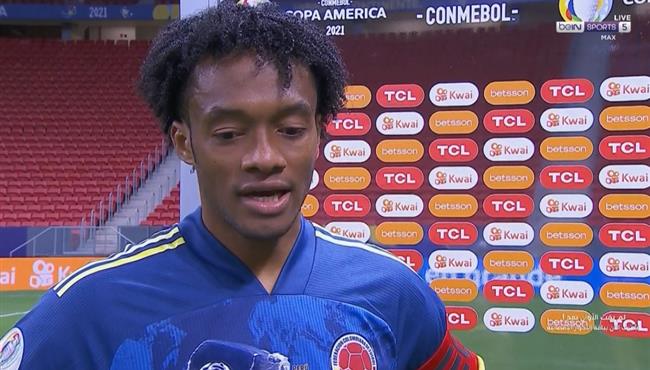 تصريحات خوان كوادرادو بعد مباراة كولومبيا وبيرو