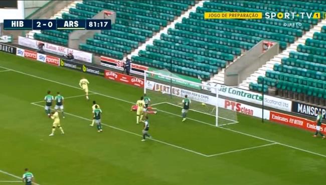 اهداف مباراة ارسنال وهيبرنيان 1 2 مباراة ودية