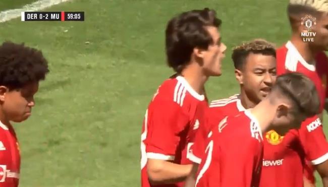 اهداف مباراة مانشستر يونايتد وديربي كاونتي 2 1 مباراة ودية