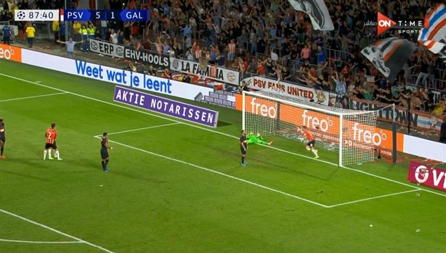 اهداف مباراة جالطة سراي وايندهوفن 1 5 دوري ابطال اوروبا