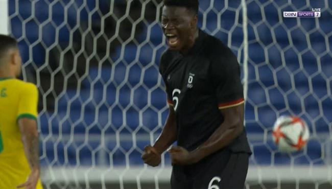 هدف المانيا الثاني في مرمي البرازيل 2 3 أولمبياد طوكيو