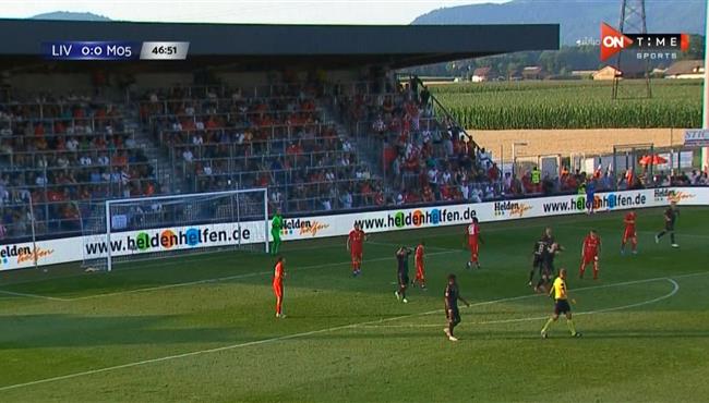 فرصة خطيرة لماينز على مرمي ليفربول