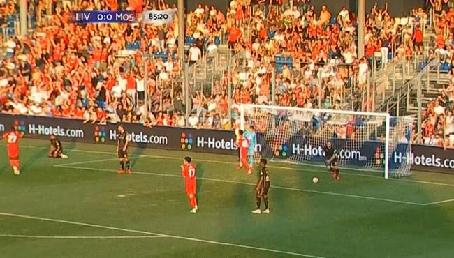 هدف ليفربول الاول في مرمي ماينز مباراة ودية