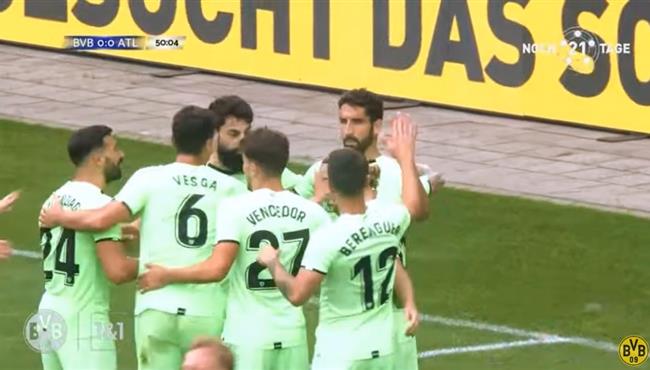 اهداف مباراة بوروسيا دورتموند واتلتيك بلباو 0 2 الودية