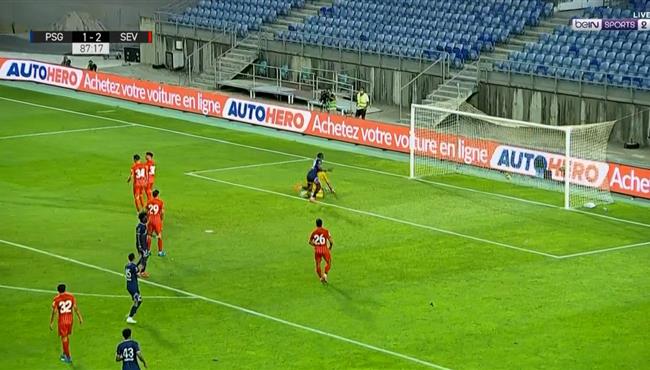 اهداف مباراة باريس سان جيرمان واشبيلية 2 2 مباراة ودية