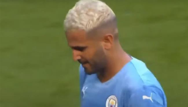 هدف رياض محرز الرائع في مباراة مانشستر سيتي وبريستون نورث