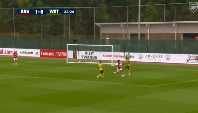 هدف تعادل واتفورد مع ارسنال بعد خطأ فادح من محمد النني