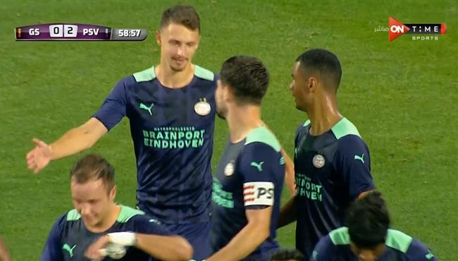 هدف ايندهوفن الثاني في مرمي جالطة سراي بدوري ابطال اوروبا