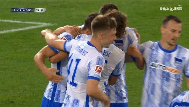 اهداف مباراة ليفربول وهيرتا برلين 3 4 مباراة ودية